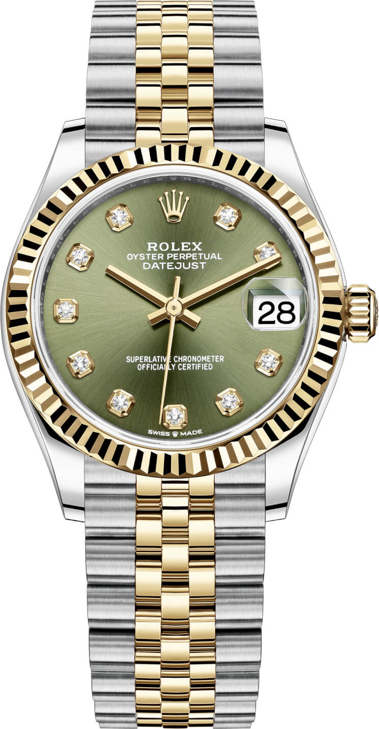 ROLEX DATEJUST 31MM STAINLESS STEEL AND YELLOW GOLD LB Jewellers