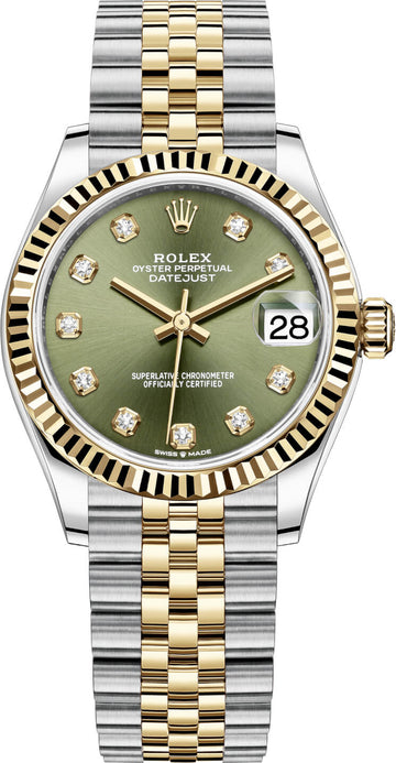 ROLEX DATEJUST 31MM STAINLESS STEEL AND YELLOW GOLD