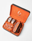 LB JEWELLERS LEATHER JEWELLERY TRAVEL CASE