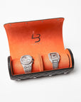 LEATHER 2 WATCH CASE