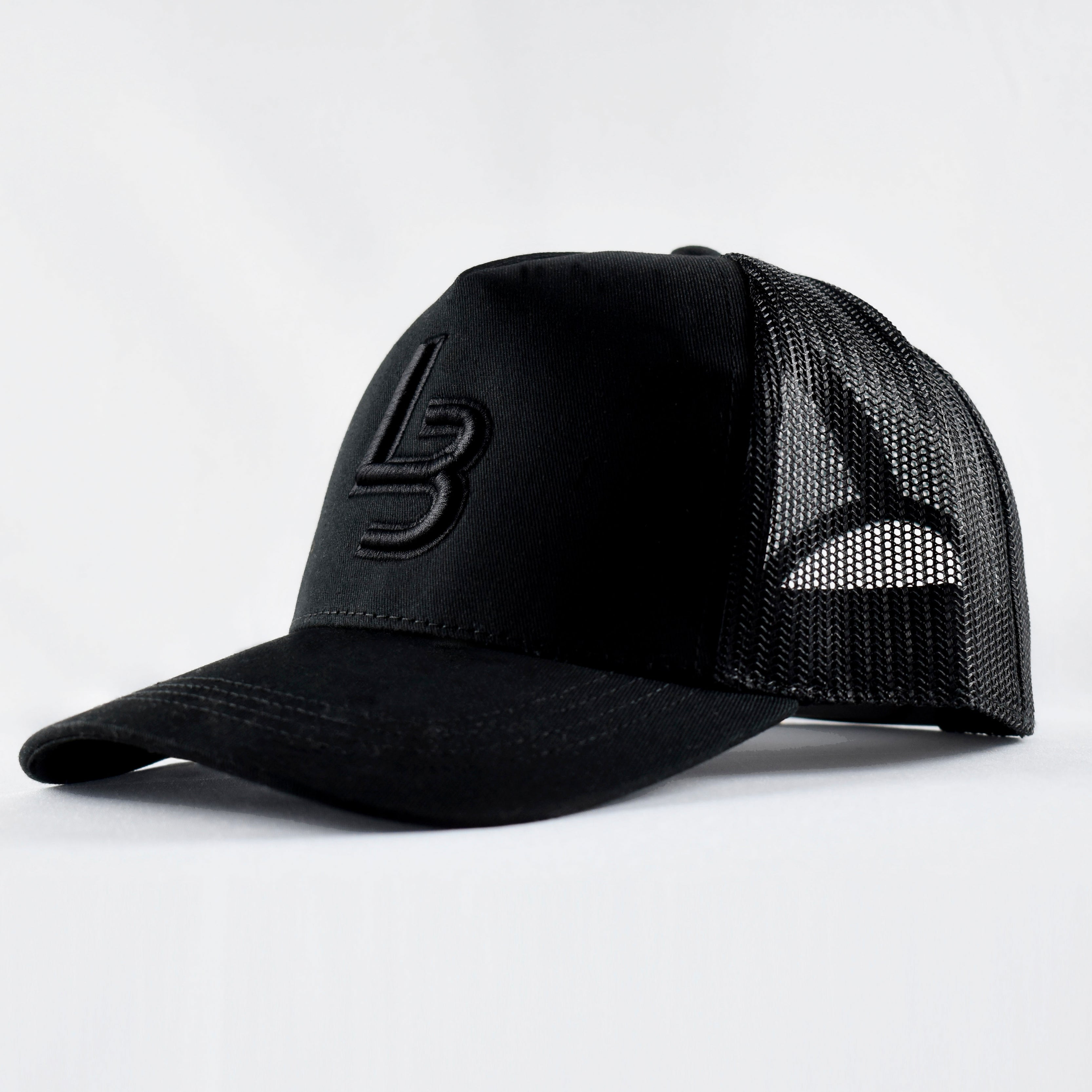 Black/Black Trucker Cap